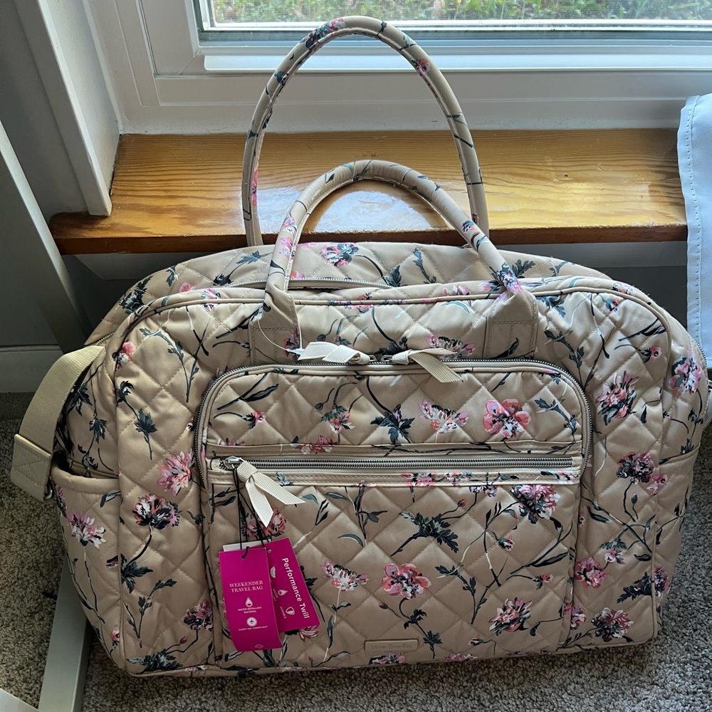 Vera Bradley weekender travel bag (large)